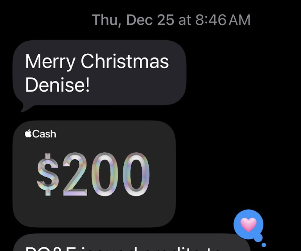 Unexpected gift on December 25, 2025